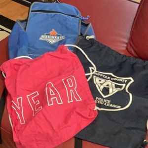 Set of 3 lightweight backpacks